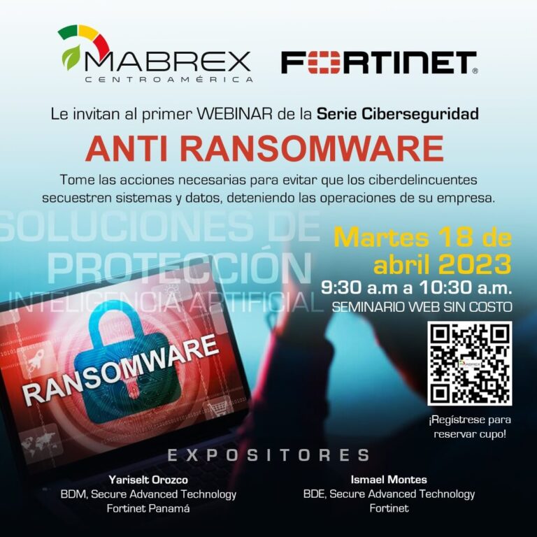 Lee más sobre el artículo Webinar – Anti-ransomware