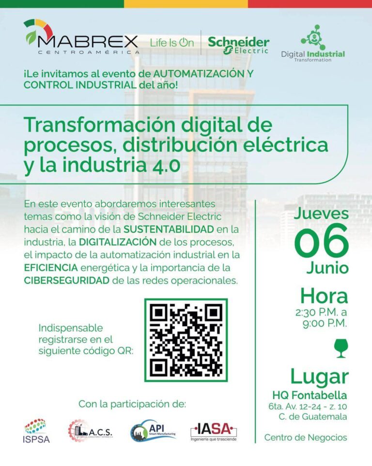 Lee más sobre el artículo AUTOMATIZACIÓN Y CONTROL INDUSTRIAL 2024